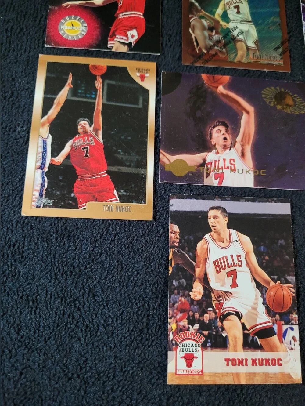 Tony Kukoc Trading Card Lot